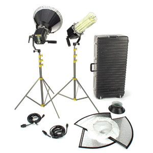 Lowel Scandles Two Light Fluorescent Daylight Kit LSF92DA